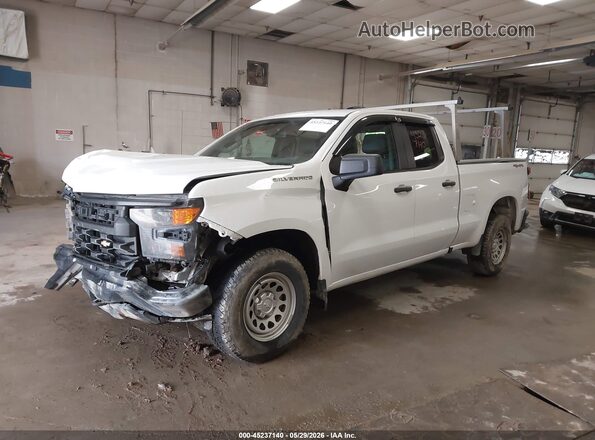 1GCRDAEK7NZ587540 2022 CHEVROLET SILVERADO White Vista tres cuartos delantera izquierda