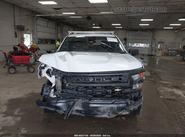 1GCRDAEK7NZ587540 2022 CHEVROLET SILVERADO White Vista del cuadro de instrumentos