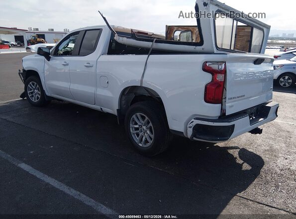 1GCRWDED0LZ377095 2020 CHEVROLET SILVERADO White Trasero izquierdo