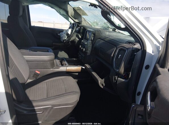 1GCRWDED0LZ377095 2020 CHEVROLET SILVERADO White Vista interior delantera