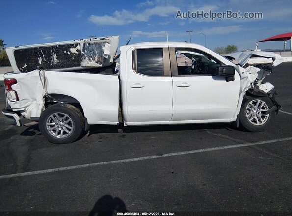 1GCRWDED0LZ377095 2020 CHEVROLET SILVERADO White Vista del cuadro de instrumentos