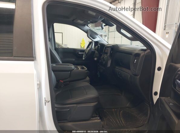 1GCRYAEF2MZ122654 2021 CHEVROLET SILVERADO White Սալոնի դիմացի տեսք