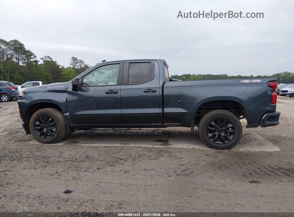 1GCRYBEHXKZ300217 2019 CHEVROLET SILVERADO Blue 