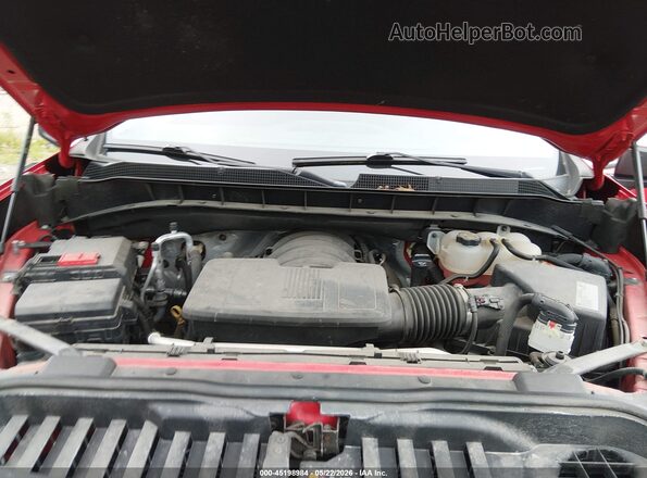 1GCRYDED4KZ237222 2019 CHEVROLET SILVERADO Red Вид ззаду