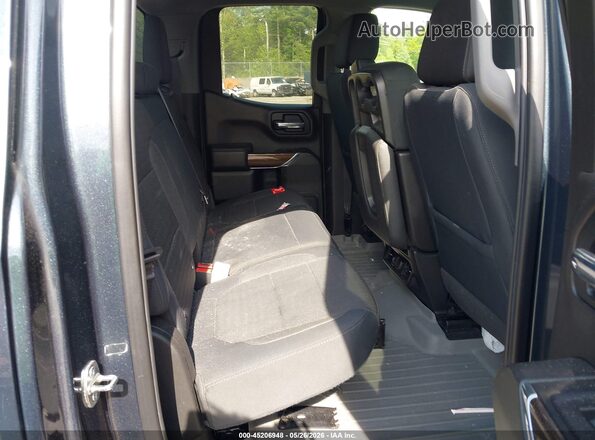 1GCRYEED2KZ353539 2019 CHEVROLET SILVERADO Gray Widok naklejki z numerem VIN
