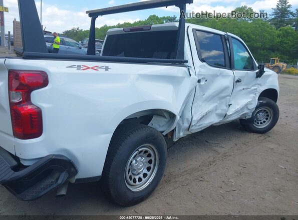 1GCUDAED3NZ588518 2022 CHEVROLET SILVERADO White უკანა მარჯვენა