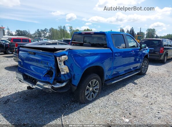 1GCUDDE85RZ108442 2024 CHEVROLET SILVERADO Blue Հետևի աջ