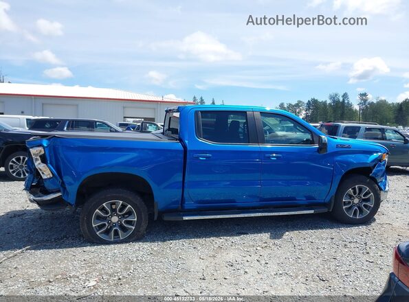 1GCUDDE85RZ108442 2024 CHEVROLET SILVERADO Blue Սալոնի հետևի տեսք