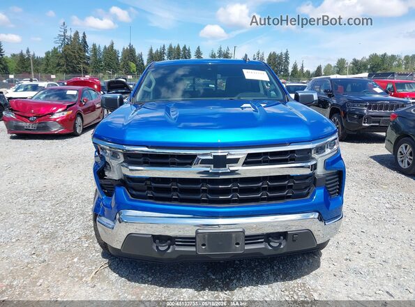 1GCUDDE85RZ108442 2024 CHEVROLET SILVERADO Blue Սարքավորումների վահանակի տեսք