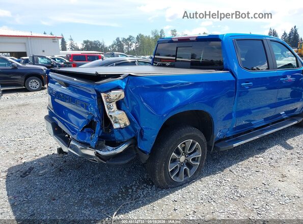 1GCUDDE85RZ108442 2024 CHEVROLET SILVERADO Blue Դիմացի տեսք