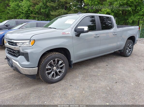 1GCUDDED1RZ321966 2024 CHEVROLET SILVERADO Gray Առջևի ձախ երեք քառորդ տեսարան