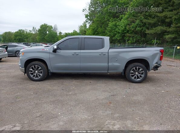 1GCUDDED1RZ321966 2024 CHEVROLET SILVERADO Gray Սալոնի 360 աստիճան տեսք