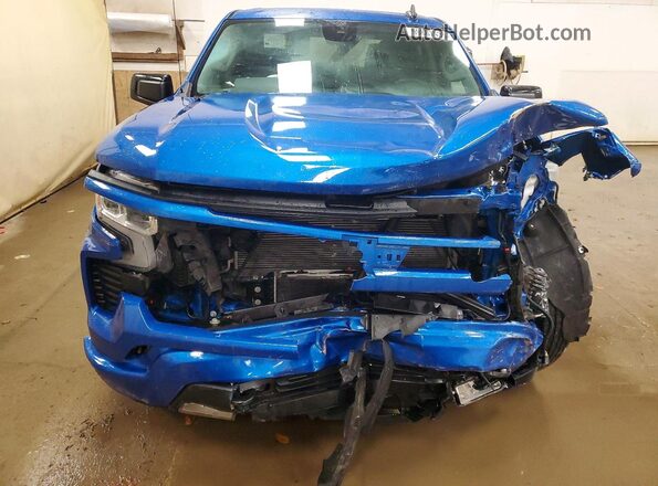 1GCUDEE82PZ109728 2023 CHEVROLET SILVERADO Blue 