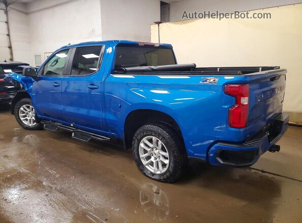 1GCUDEE82PZ109728 2023 CHEVROLET SILVERADO Blue 