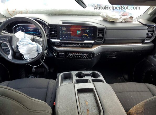1GCUDEE82PZ109728 2023 CHEVROLET SILVERADO Blue 