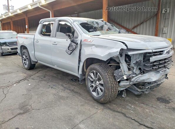 1GCUDEE85RZ180991 2024 CHEVROLET SILVERADO Gray Delantero derecho