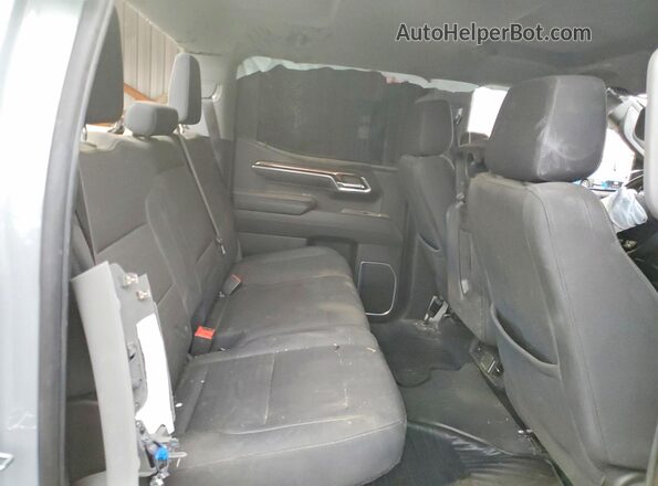 1GCUDEE85RZ180991 2024 CHEVROLET SILVERADO Gray Vista de los asientos traseros