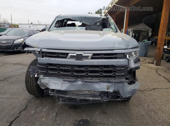 1GCUDEE85RZ180991 2024 CHEVROLET SILVERADO Gray Vista frontal