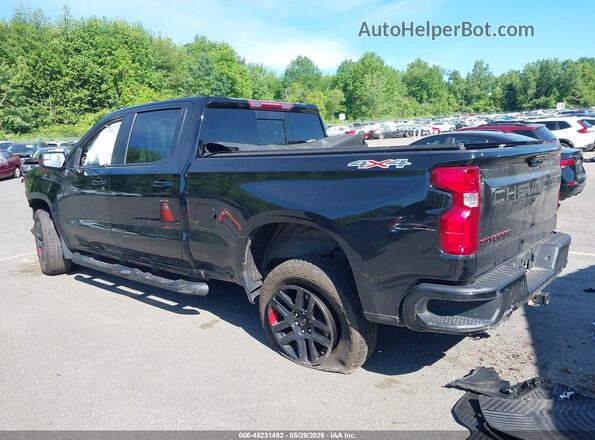 1GCUDEED1PZ196499 2023 CHEVROLET SILVERADO Черный Задняя левая четверть