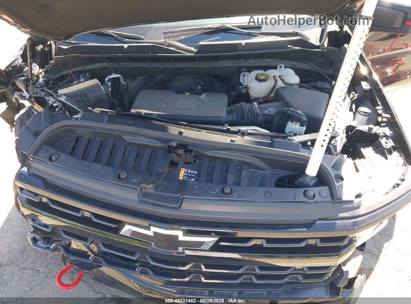 1GCUDEED1PZ196499 2023 CHEVROLET SILVERADO Черный Вид сзади