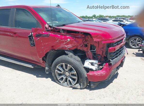 1GCUDEED2PZ273445 2023 CHEVROLET SILVERADO Red Դիմացի տեսք