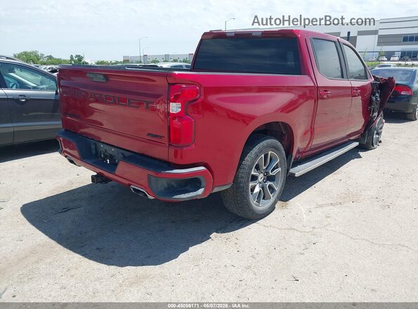1GCUDEED2PZ273445 2023 CHEVROLET SILVERADO Red Հետևի աջ