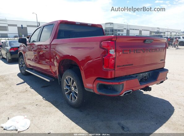 1GCUDEED2PZ273445 2023 CHEVROLET SILVERADO Red Հետևի ձախ