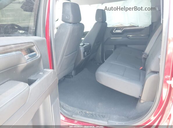 1GCUDEED2PZ273445 2023 CHEVROLET SILVERADO Red VIN կոդի պիտակի տեսք