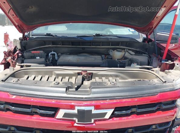 1GCUDEED2PZ273445 2023 CHEVROLET SILVERADO Red Հետևի տեսք