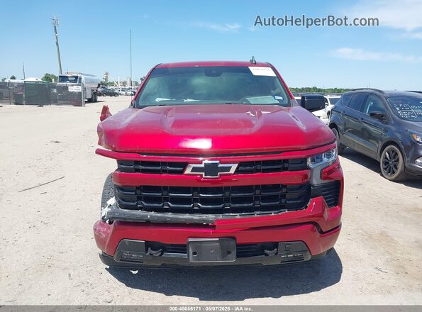 1GCUDEED2PZ273445 2023 CHEVROLET SILVERADO Red Սալոնի հետևի տեսք
