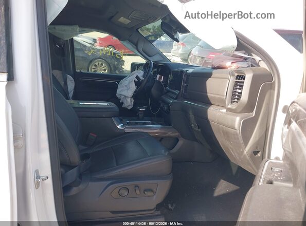 1GCUDGED2NZ642491 2022 CHEVROLET SILVERADO White Front interior view