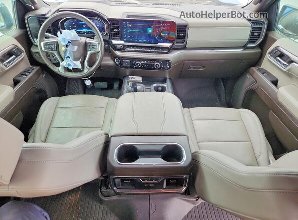 1GCUDGED6PZ272536 2023 CHEVROLET SILVERADO Blue წინა პანელის ხედი