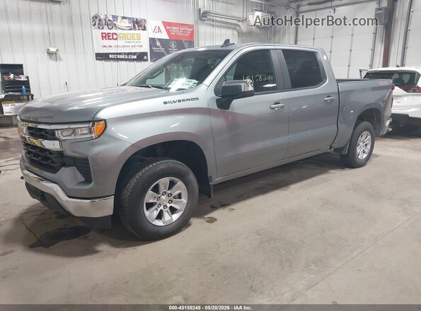 1GCUKDEDXTZ222110 2026 CHEVROLET SILVERADO Серый Передняя левая четверть