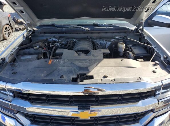 1GCUKREC1JF223097 2018 CHEVROLET SILVERADO Серебряный 