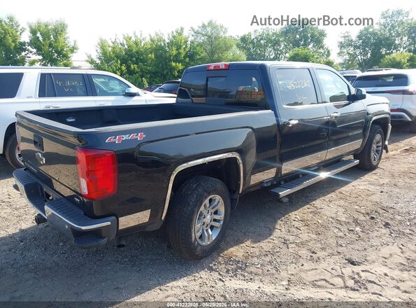 1GCUKSEC6HF143490 2017 CHEVROLET SILVERADO Black Հետևի աջ