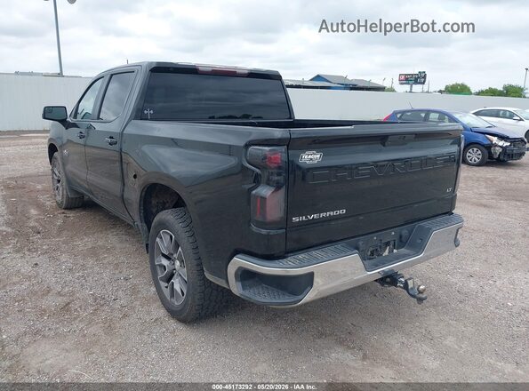 1GCUWCED2KZ213530 2019 CHEVROLET SILVERADO Black უკანა მარცხენა