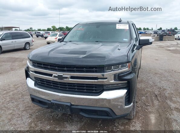 1GCUWCED2KZ213530 2019 CHEVROLET SILVERADO Black წინა ხედი