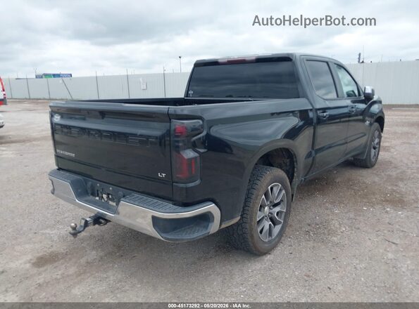 1GCUWCED2KZ213530 2019 CHEVROLET SILVERADO Black უკანა მარჯვენა