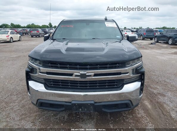 1GCUWCED2KZ213530 2019 CHEVROLET SILVERADO Black ხელსაწყოთა პანელის ხედი