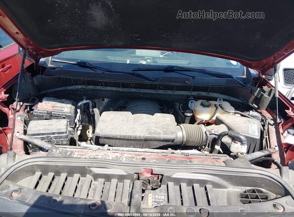 1GCUYDED2MZ443622 2021 CHEVROLET SILVERADO Red უკანა ხედი
