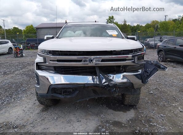 1GCUYDED5LZ102102 2020 CHEVROLET SILVERADO White Widok zestawu wskaźników