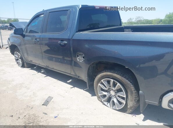1GCUYDED9KZ200046 2019 CHEVROLET SILVERADO Blue Widok z przodu