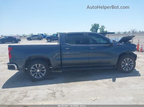 1GCUYDED9KZ200046 2019 CHEVROLET SILVERADO Blue Widok wnętrza 360 stopni