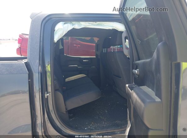 1GCUYDED9KZ200046 2019 CHEVROLET SILVERADO Blue Widok naklejki z numerem VIN