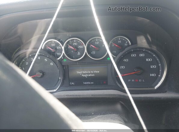 1GCUYDED9KZ200046 2019 CHEVROLET SILVERADO Blue Widok tylnych siedzeń