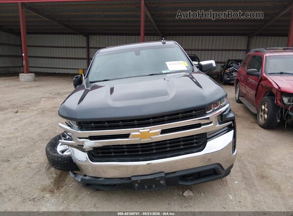 1GCUYDEDXMZ212497 2021 CHEVROLET SILVERADO Dark Blue Rear interior view