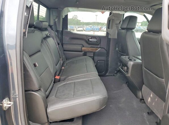 1GCUYEED0NZ147635 2022 CHEVROLET SILVERADO Charcoal Հետևի նստատեղերի տեսք