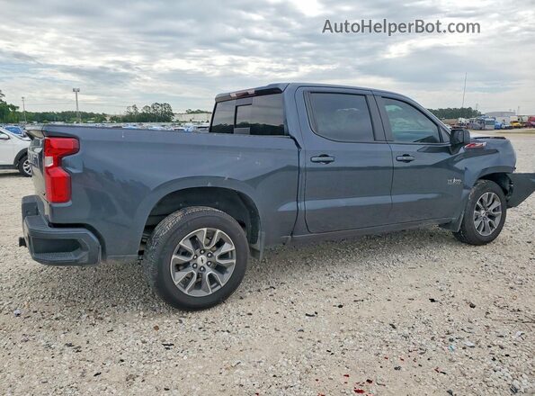 1GCUYEED0NZ147635 2022 CHEVROLET SILVERADO Charcoal Հետևի աջ