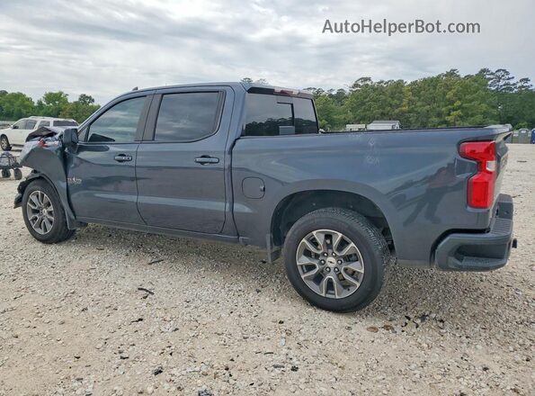 1GCUYEED0NZ147635 2022 CHEVROLET SILVERADO Charcoal Հետևի ձախ