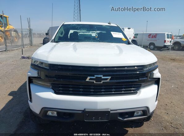 1GCUYEED4MZ425144 2021 CHEVROLET SILVERADO White წინა ხედი